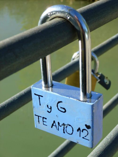 padlock love aranjuez