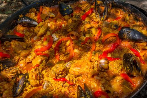 paella andalusia spain