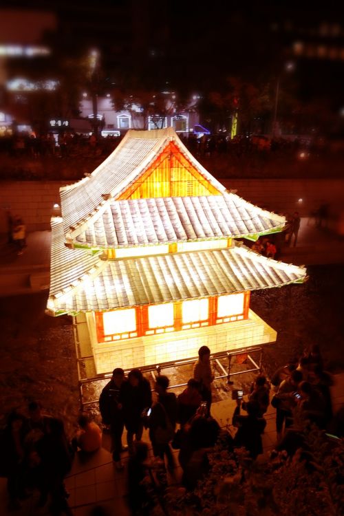 pagoda temple seoul