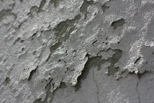 paint flaking wall