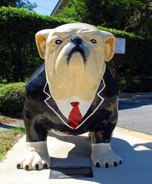 Painted Bulldog