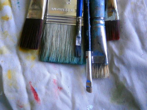 painter brushes paintbrushes