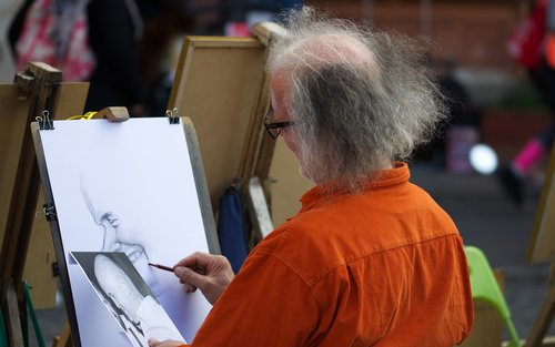 painter  artist  cartoonist