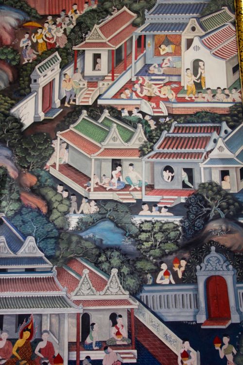 painting art temple