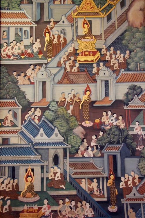 painting art temple