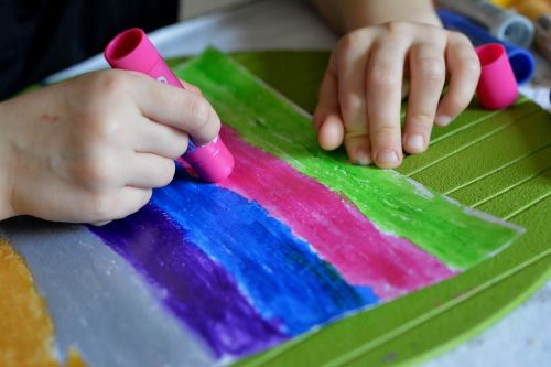painting child paint