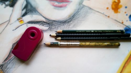 painting draw pencils