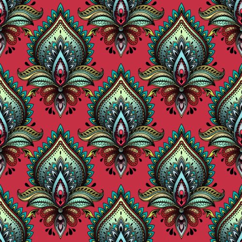 Paisley Ornament Background