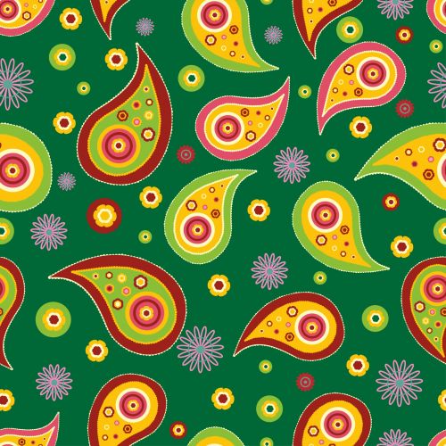 Paisley Pattern Seamless Wallpaper