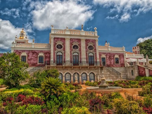 palace of estoi portugal house