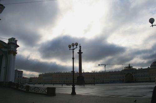 Palace Square In St Petersburg