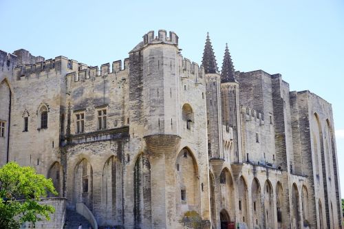 palais des papes corner tower tower