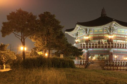 palgakjeong cbd night view