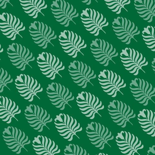 Palm Leaves Pattern Background