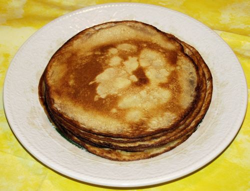 pancake omelette eat