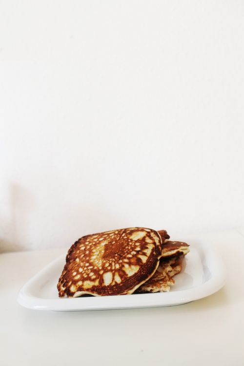 pancakes pan cake white