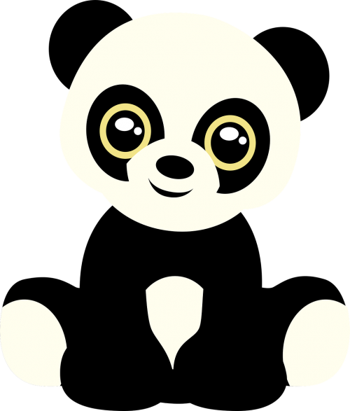 panda bear teddy bear