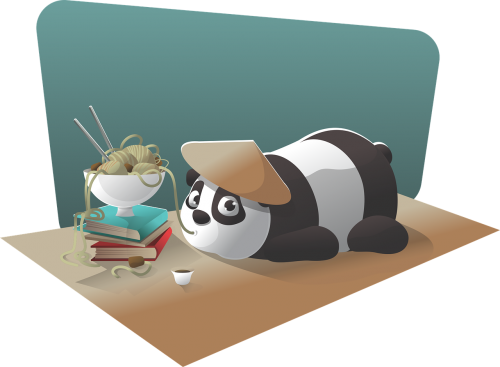 panda character chinese