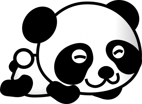 panda cartoon bear