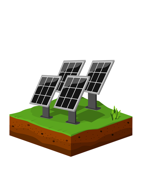 panel  photovoltaic  sunny