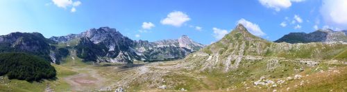 panorama montenegro mountains