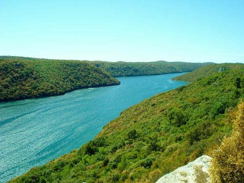 panorama mountains adriatic sea