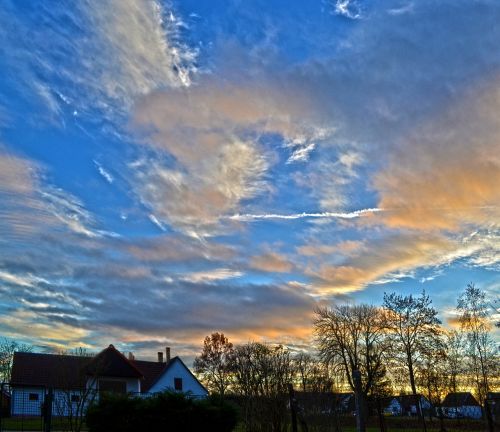 panorama nature clouds