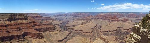 panorama landscape grand canyon