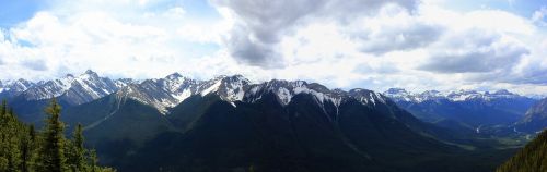 panorama mountain landscape
