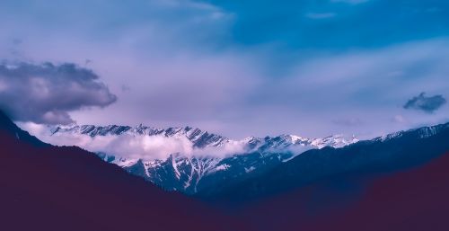 panorama india mountains