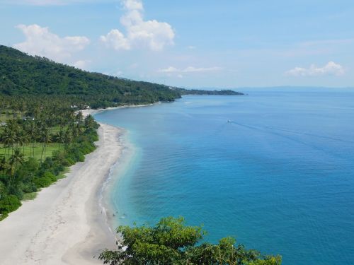 panorama beauty beach sea