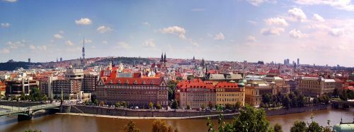 panorama prague landscape