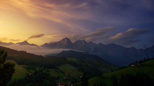 panorama mountain nature