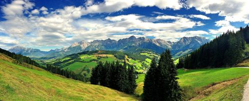 panorama nature mountain