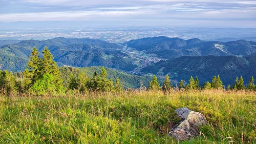 panorama  valley  landscape