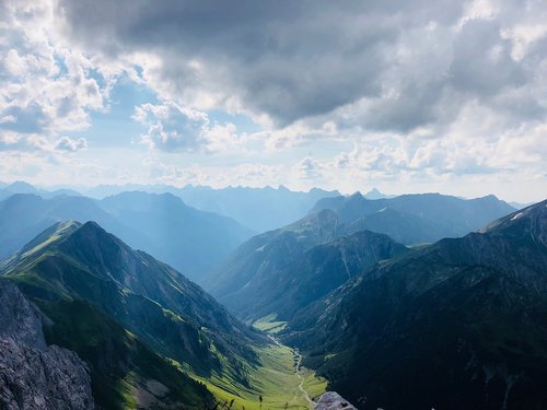 panorama  alps  nature