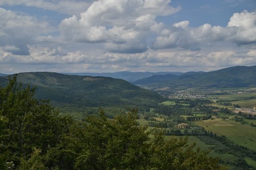 panorama  slovakia  valley