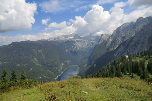 panorama  zwieselalm  mountains
