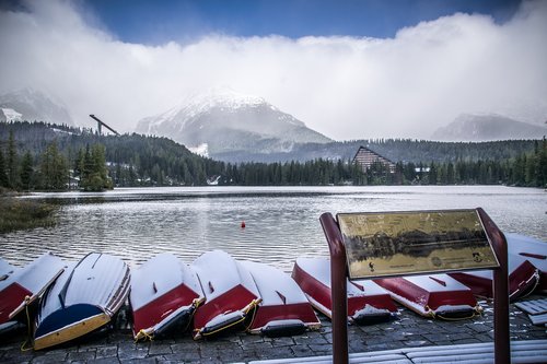 panorama  lake  water