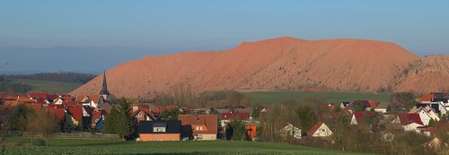 panorama  village  landscape