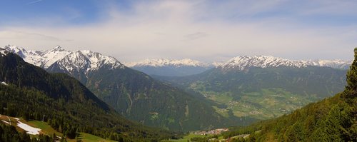 panorama  alpine  austria