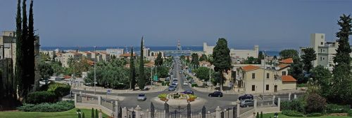 panorama haifa israel