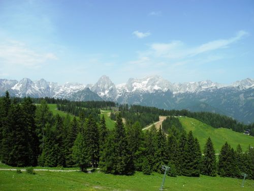 panorama hiking mountains