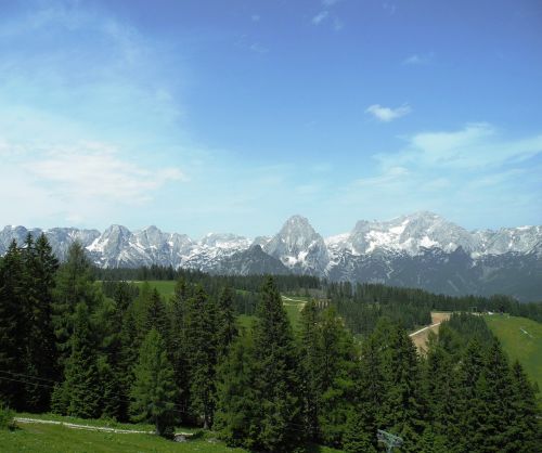 panorama hiking mountains