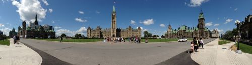 panorama parliament ottawa