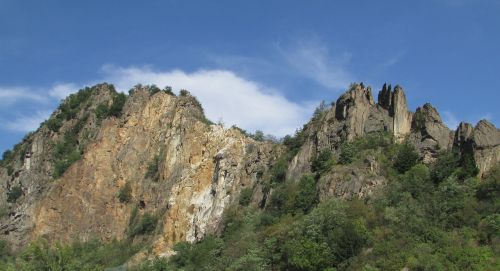 panorama landscape danube valley