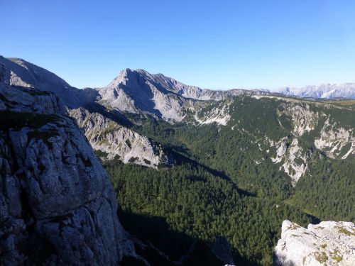 panorama alpine landscape