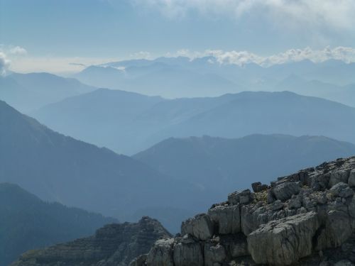 panorama alpine landscape