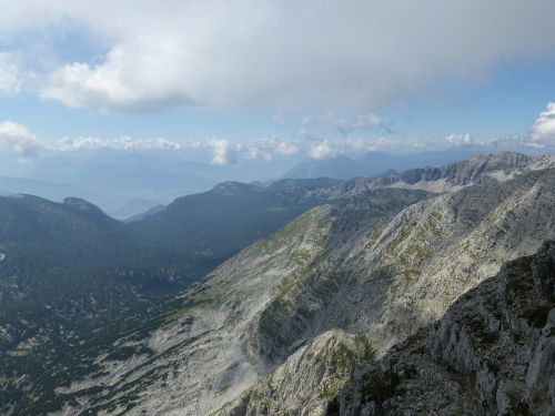 panorama alpine landscape