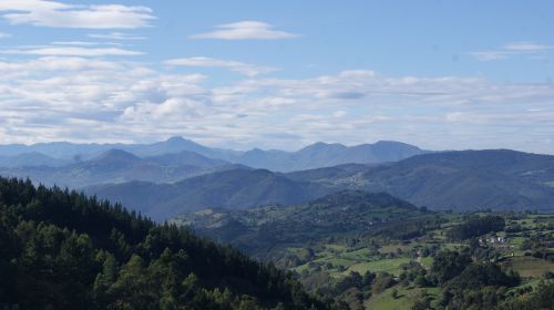 panoramic mountain nature